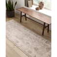 thumbnail image 1 of Livabliss x Becki Owens Marlene Vintage Medallion Runner Area Rug,2'7" x 7'3",Off-White/Brown, 1 of 6