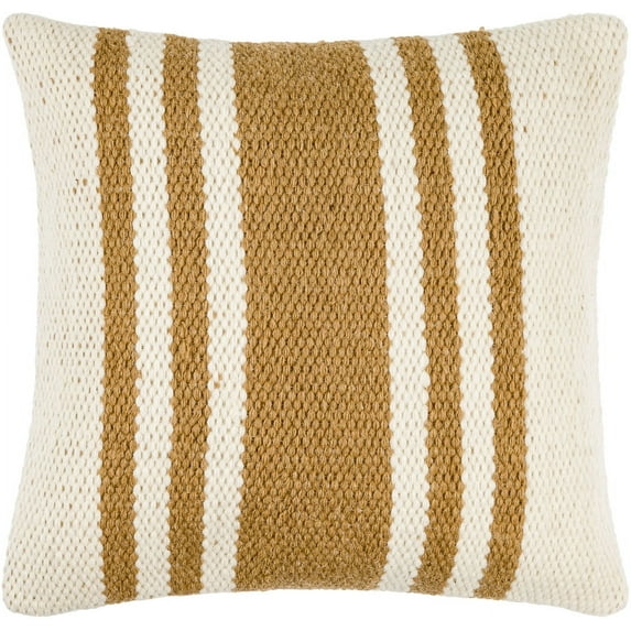 Livabliss x Becki Owens Brett Modern Accent Pillow, 18"L x 18"W, Orange