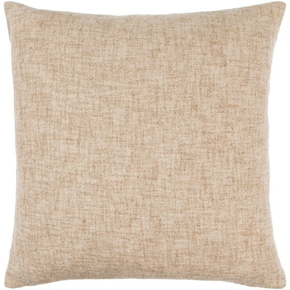 Livabliss x Becki Owens Mindy Modern Accent Pillow, 20"L x 20"W, Camel