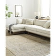 thumbnail image 1 of Livabliss x Becki Owens Ren Damask Washable Area Rug ,5'3" x 7'10",Distressed Brown, 1 of 11