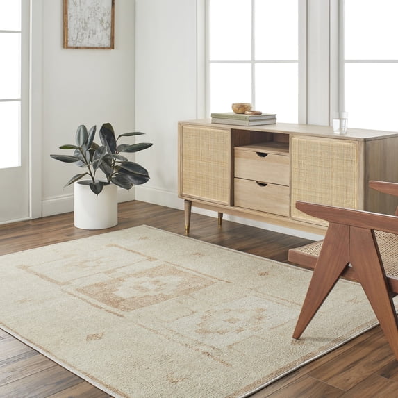 Livabliss x Becki Owens Solana Global Moroccan Area Rug,3'11" x 5'7",Peach