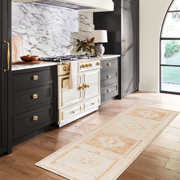 Livabliss x Becki Owens Solana Global Moroccan Runner Area Rug,2'7" x 7'3",Peach