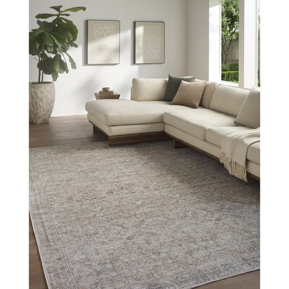Livabliss x Jenni Yolo Home Amelia Traditional Area Rug, 2' x 2'11", Sage