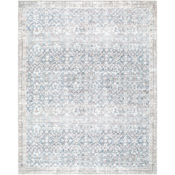 Livabliss x Jenni Yolo Home Amelia Traditional Area Rug, 7'10" x 10', Emerald