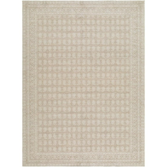 Livabliss x Nabela Noor Home Alo Printed Vintage Runner Area Rug,2'7" x 7'10",Oatmeal