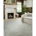 thumbnail image 1 of Livabliss x Nabela Noor Home Athiyo Printed Vintage Area Rug,2' x 2'11",Sky Blue, 1 of 9