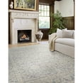 thumbnail image 1 of Livabliss x Nabela Noor Home Maan Printed Vintage Area Rug,2' x 2'11",Sky Blue, 1 of 10