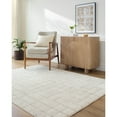 thumbnail image 1 of Livabliss x Our PNW Home Cascade Global Grid Area Rug,6'7" x 9',Ivory/Taupe, 1 of 10