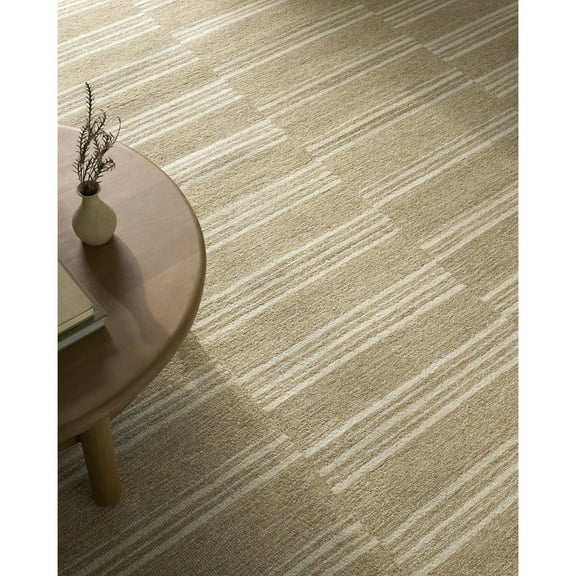 Livabliss x Our PNW Home Idaho Global Bohemian Area Rug, 5' x 7'6", Beige