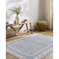 thumbnail image 1 of Livabliss x Our PNW Home Rainier Cottage Border Washable Area Rug, 10' x 14', Pale Blue, 1 of 10