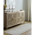 thumbnail image 1 of Livabliss x Our PNW Home Rainier Cottage Border Washable Runner Area Rug, 2'7" x 7'10", Cream/Tan, 1 of 10