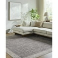 thumbnail image 1 of Livabliss x Our PNW Home Spokane Vintage Border Runner Area Rug, 2'7" x 12', Charcoal/Tan, 1 of 9