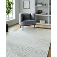 thumbnail image 1 of Livabliss x Vivir Andreas Modern Geometric Runner Area Rug, 3' x 10', Light Gray, 1 of 5