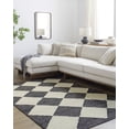 thumbnail image 1 of Livabliss x Vivir Antho Modern Geometric Area Rug, 8' x 10', Black, 1 of 5