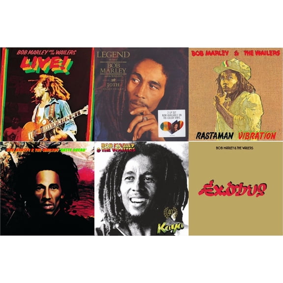 Live (180G) & Legend (30Th Anniversary) & Rastaman Vibration & Natty Dread (180G) & Kaya 40 (2 LP) & Exodus