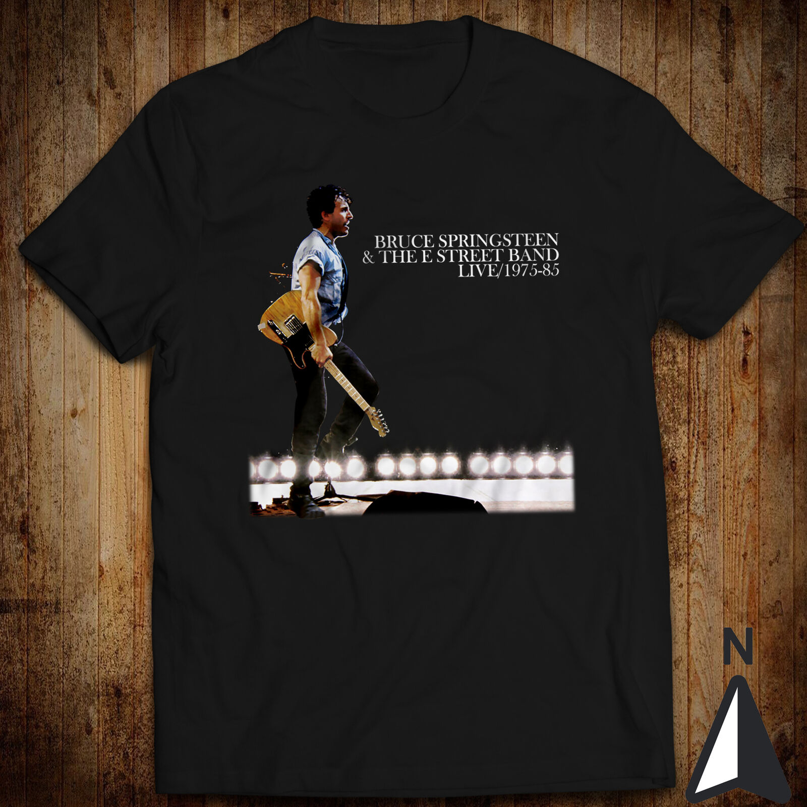 Live 1975–85 Bruce Springsteen T-Shirt Born in the U.S.A.The River War ...