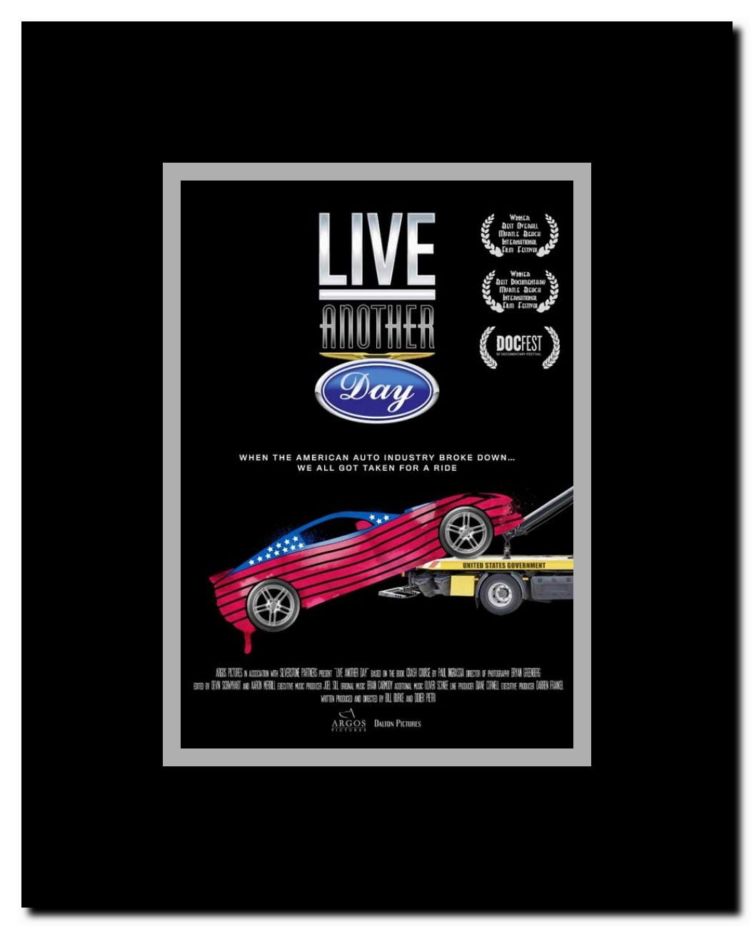 Live Another Day Framed Movie Poster