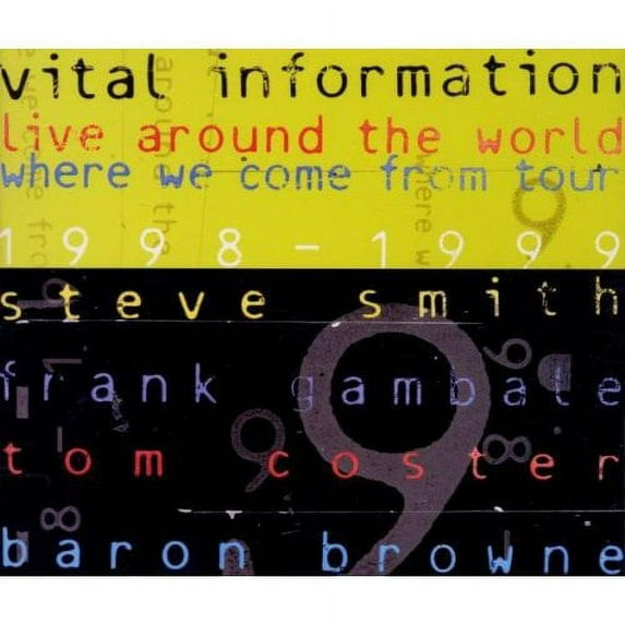 Live Around The World: Where We Come From 1998-99