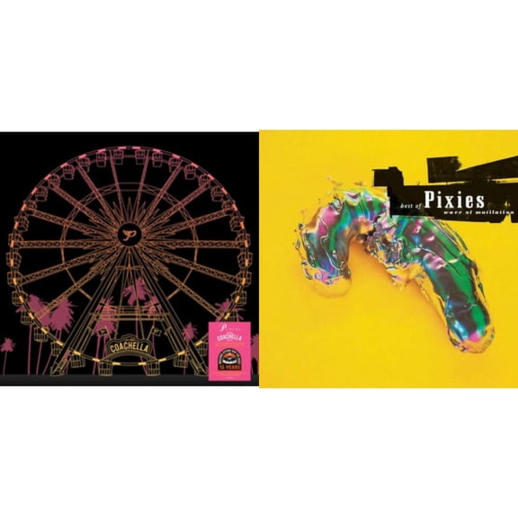 Live At Coachella 2004 (140G/Orange & Yellow Marbled LP Vinyl/Etching D-Side) (Rsd) & Wave Of Mutilation: Best Of Pixies