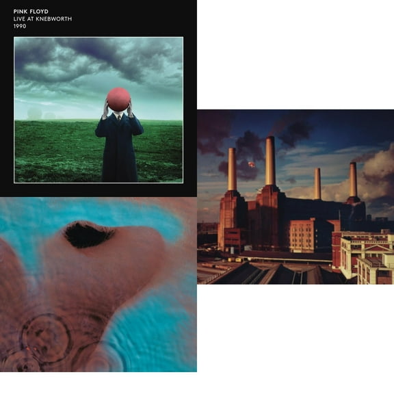 Live At Knebworth 1990 (2LP/180G/45 RPM) & Meddle (180G/Gatefold/2016 Version) & Animals (180G) (2016 Version)
