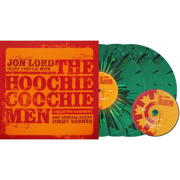 Lord,Jon / Hoochie Coochie Men / Barnes,Jimmy - Live At The Basement - Alliance Exclusive Splatter Vinyl + Cd - Music & Performance