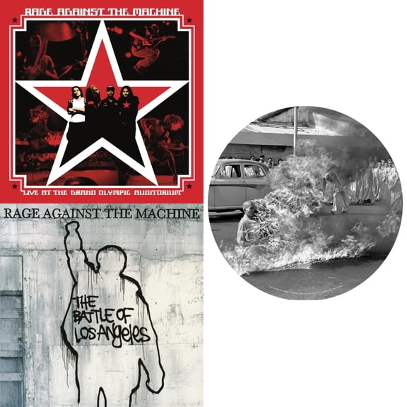 Live At The Grand Olympic Auditorium (2LP/180G Vinyl) & Battle Of Los Angeles (180G LP Vinyl) & Rage Against The Machine (X) (Picture Disc)