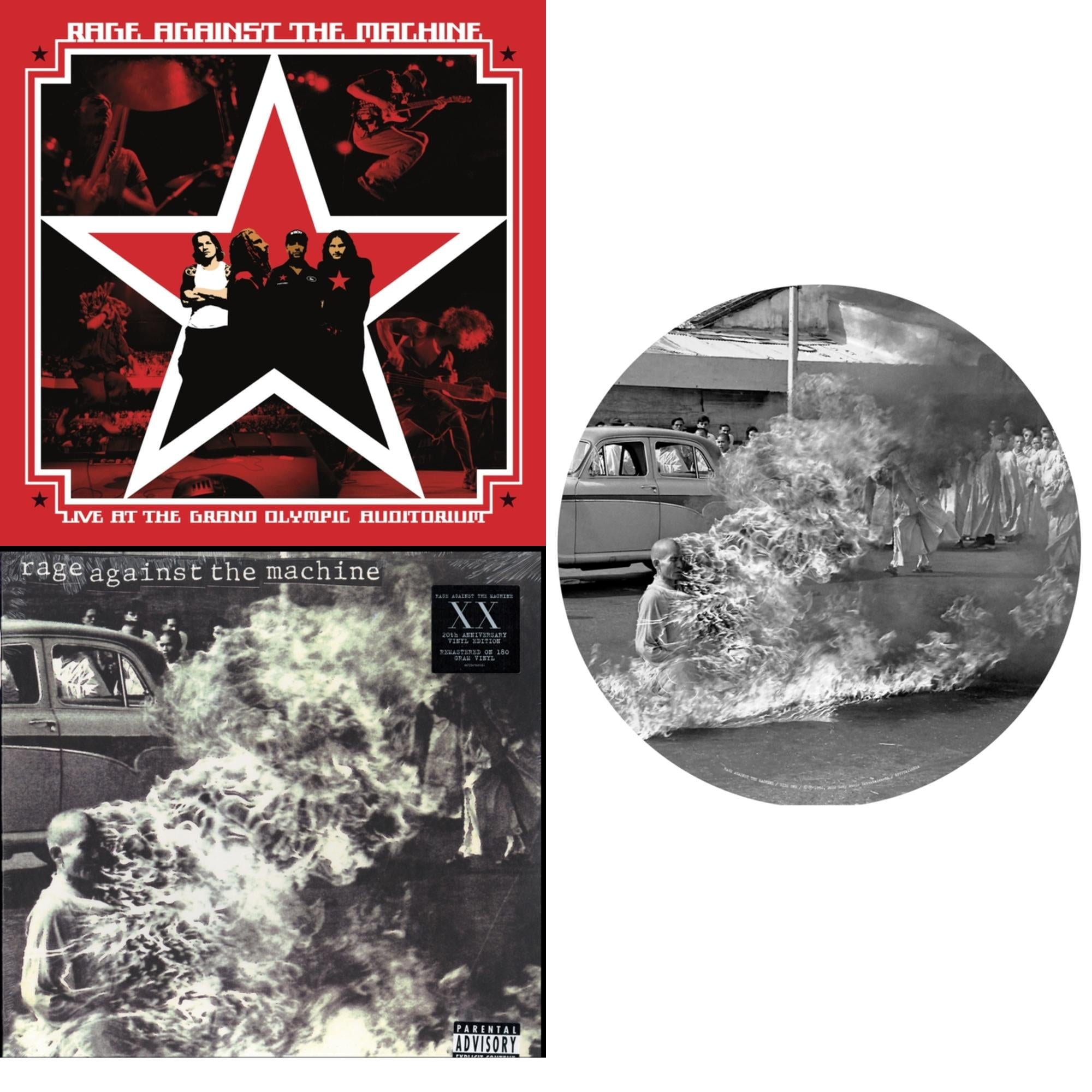 欧2discs LP Rage Against The Machine Live At The Grand Olympic Auditorium 19075844061 Epic, Sony Music, Legacy /00520 Live at the Grand Olympic Auditorium - Rage Against The