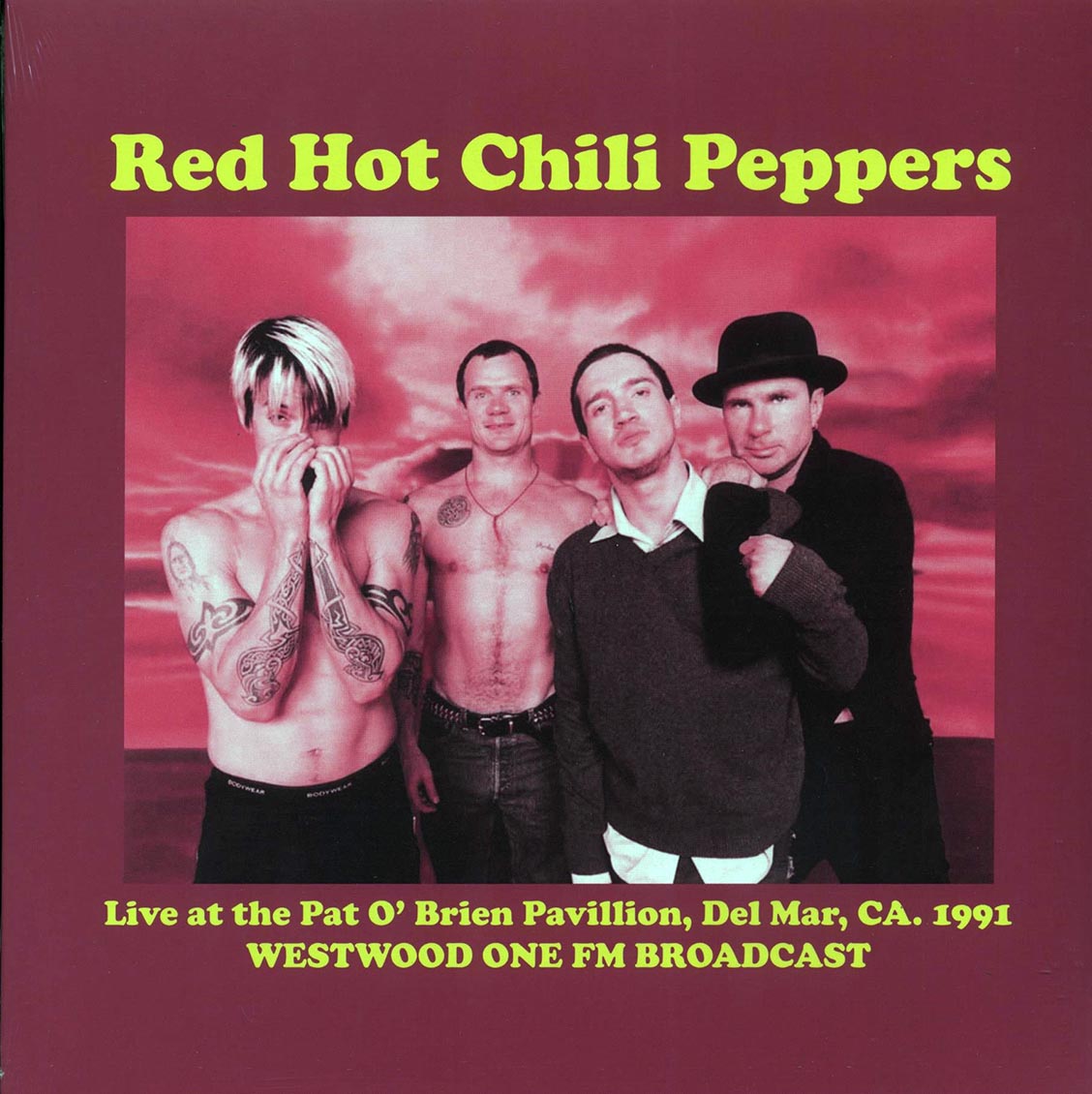 Red Hot Chili Peppers - Live At Pat O'Brien Pavillion Del Mar 91 Westwood One LP