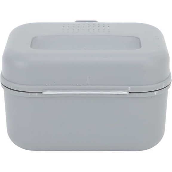 Live Bait Fishing Box Portable Moisturizing Container For Red Earthworms Sandworms Tackle Accessories Grey