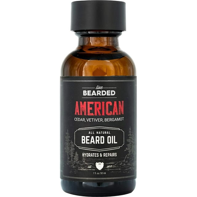 Live Bearded Beard Oil American Premium Beard and Skin Care with