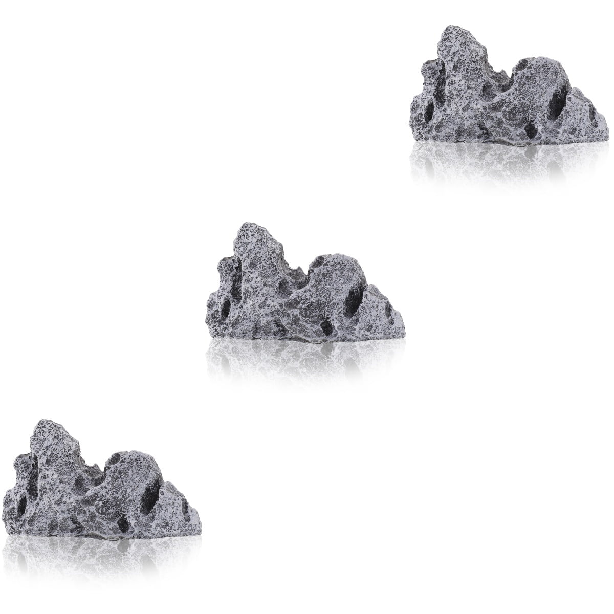 Live Bonsai Model Fake Rockery Mini Zen Garden Accessories Plants