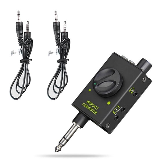 Live Broadcast Video Mixers Sound Card for Streamers and Content Creators