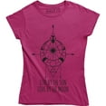 thumbnail image 1 of Live By The Sun Love By The Moon Science Solar System Women's T-Shirt, 1 of 4