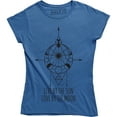 thumbnail image 1 of Live By The Sun Love By The Moon Science Solar System Women's T-Shirt, 1 of 4