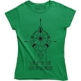 thumbnail image 1 of Live By The Sun Love By The Moon Science Solar System Women's T-Shirt, 1 of 4