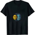 thumbnail image 1 of Live By The Sun Love By The Moon Spirituality Gift Bohemian T-Shirt, 1 of 5