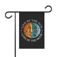 thumbnail image 1 of Live By the Sun Feel By the Moon Hippie Flag ID-0229-A8MQ, 1 of 4