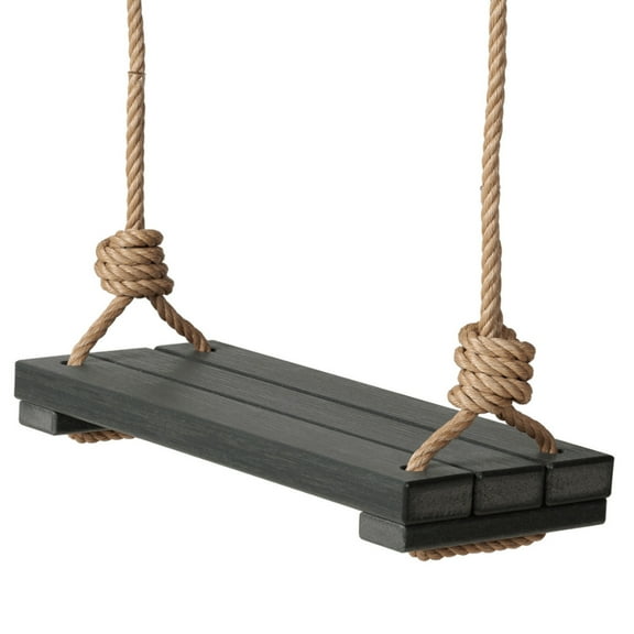 Live Casual The 1908 Composite Heavy Duty Tree Swing, Gray