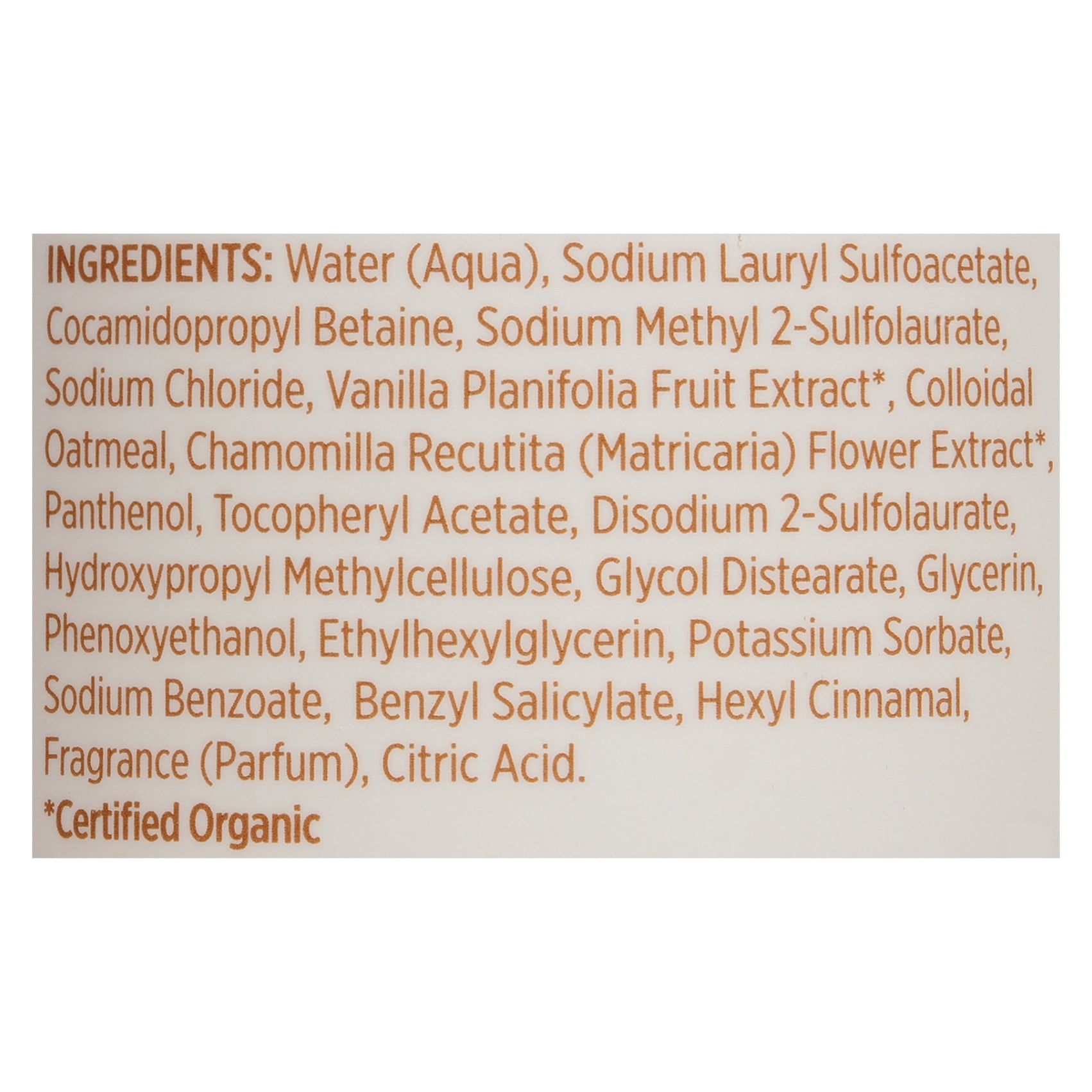 "Live Clean Body Wash, Vanilla Oatmeal 12 Oz"