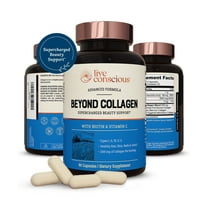 Live Conscious Beyond Collagen Multi Collagen Capsules w/ Biotin, 90 Caps