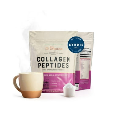Live Conscious Collagen Peptides Hydrolyzed Powder