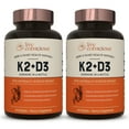 thumbnail image 1 of Live Conscious Vitamin K2 MK-7 with D3, 100 mcg & 5000 IU, 120 Softgels, 1 of 2