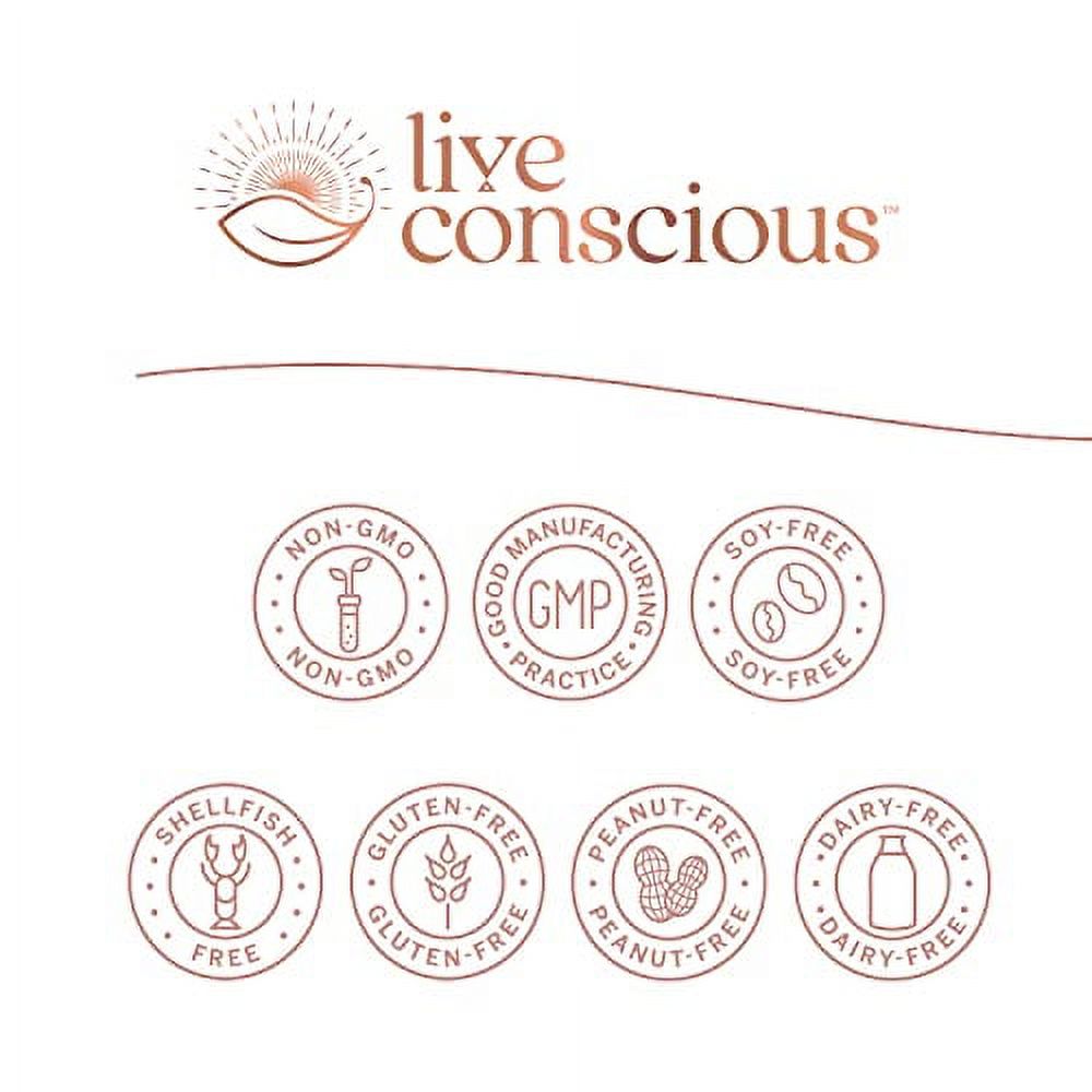 Live Conscious Vitamin K2 MK7 with D3 Supplement Bone & Heart Health