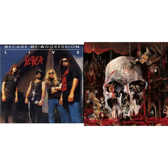 Live: Decade Of Aggression & South Of Heaven [LP Vinyl Bundle]