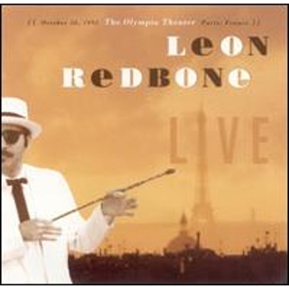 Pre-Owned Live - December 26, 1992: The Olympia Theater, Paris France (CD 0011661324626) by Leon Redbone