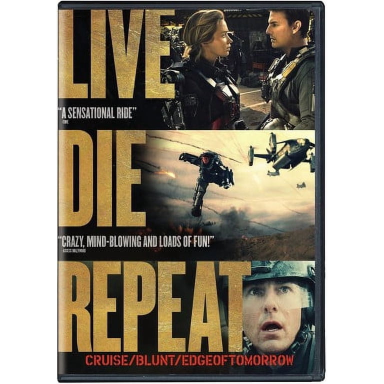 Live Die Repeat: Edge of Tomorrow [DVD] - Walmart.com