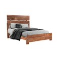 thumbnail image 1 of Live Edge Solid Wood Queen Size Brown Bed, 1 of 1