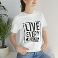 thumbnail image 1 of Live Every Moment Bella+Canva Unisex Jersey Short Sleeve Tee, 1 of 10