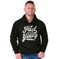 thumbnail image 1 of Live Fast Die Young Novelty Rebel Hoodie Sweatshirt Women Men Brisco Brands M, 1 of 6