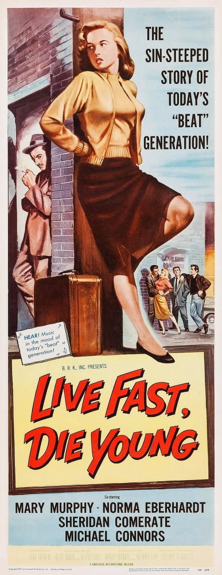 Live Fast Die Young U Canvas Art - (11 x 17)